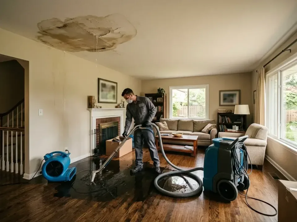 attic-pipe-burst-ceiling-drip-008 — frequently asked questions, Water Damage Restoration & Carpet Care in Portland, IN